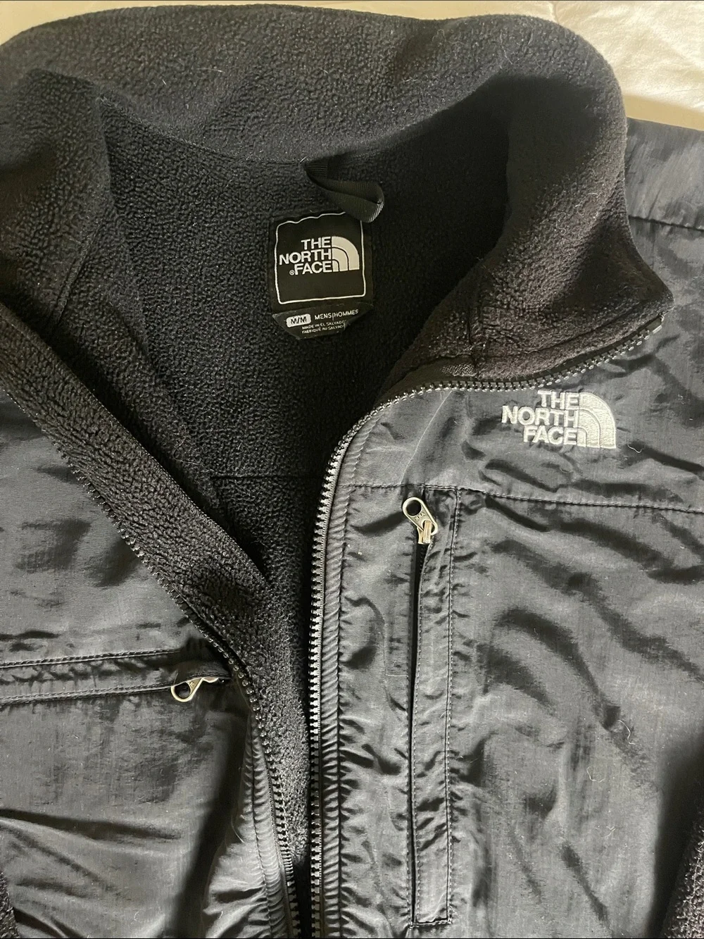 The North Face Black Men's Hybrid Fleece Performance Jacket